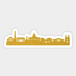 Golden Washington Sticker